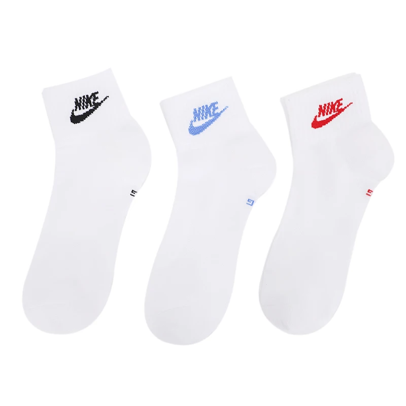 

Nike Socks Three Pairs Pack Unisex Socks Fitness Training Sports Socks Outdoor Simple Solid Color Casual Socks Dx5074-911