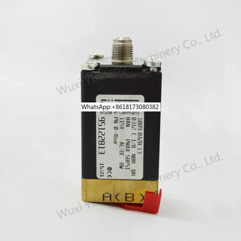 Air compressor repair part 1089042813 95122813 compatible solenoid valve 115V 8W