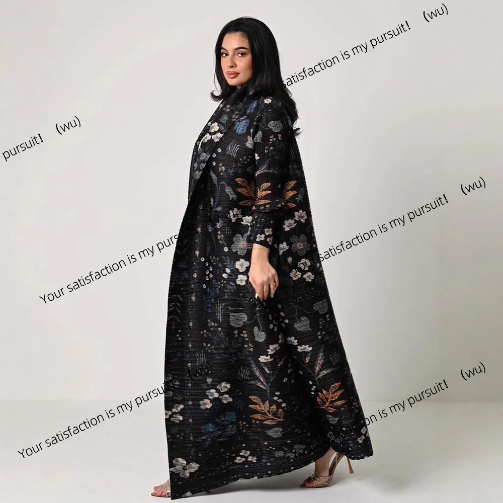 

Халат женский плащ плюс размер плащ Miyake пожизненная плиссированная ветровка куртка Premium Sense