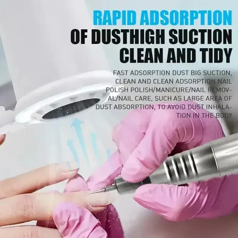 

2026 4BLANC Professional Nail Dust Collector And Shadowless Lamp Two-in-One System for Nail Salons Client Lighting OEM