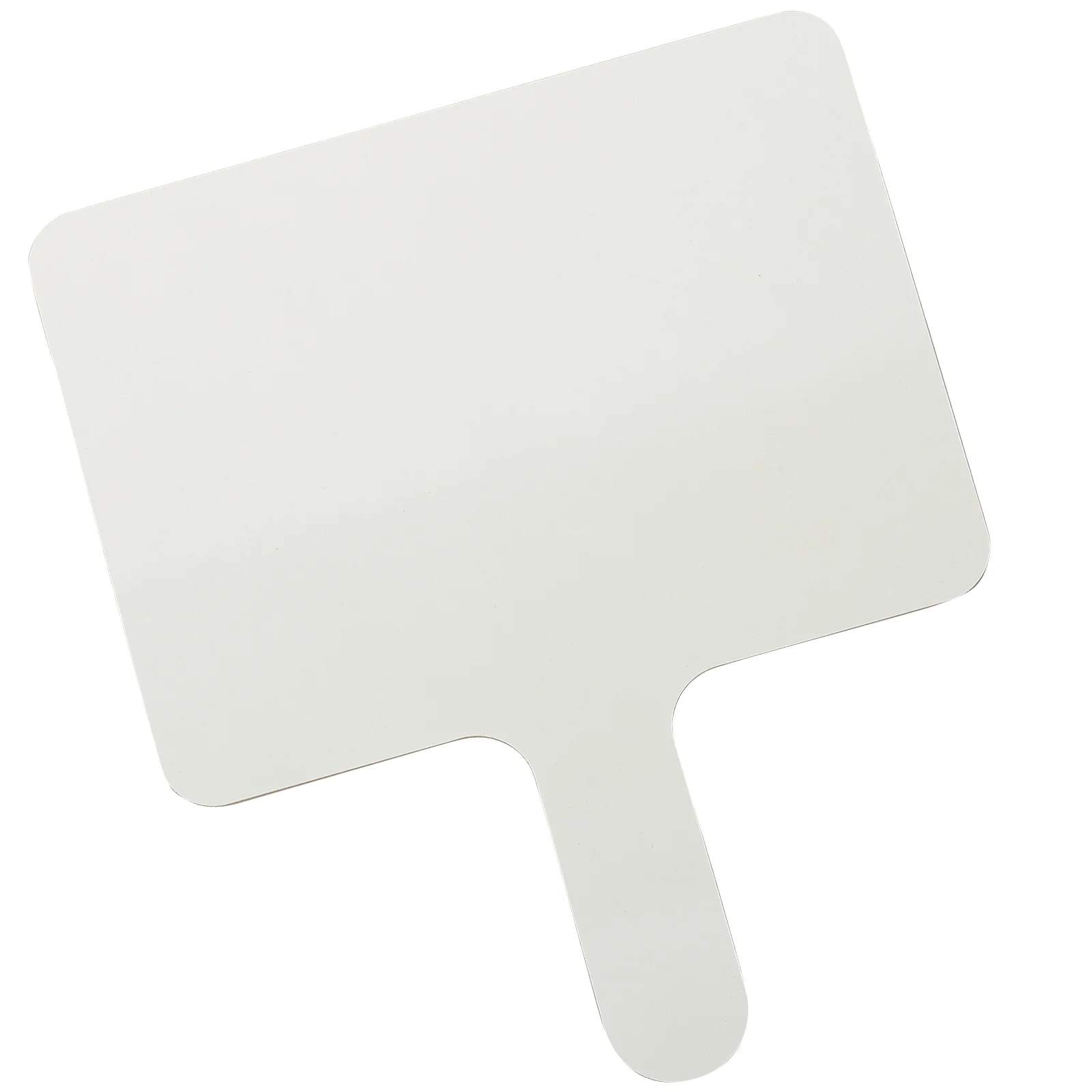 Answer Board Game Props White Handheld Paddle Auction Paddles Melamine Classroom Whiteboards for Students Scoring