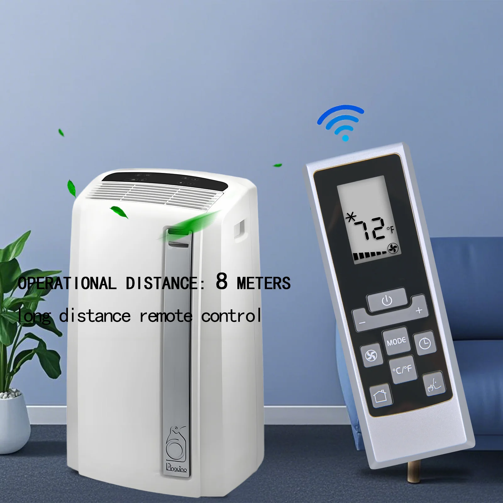 

Пульт дистанционного управления для Delonghi 5515110611 PAC AN270 G1W/PACAN370G1W-3AL PAC AN112