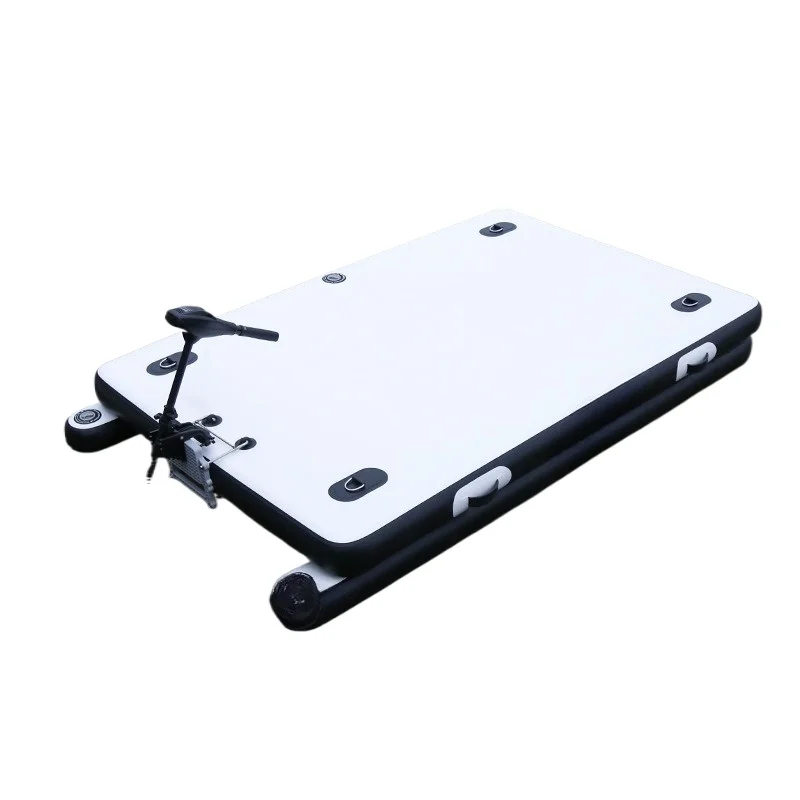 Fishing floating platform brushed fishing magic carpet, water rubber boat, folding floating fishing platform