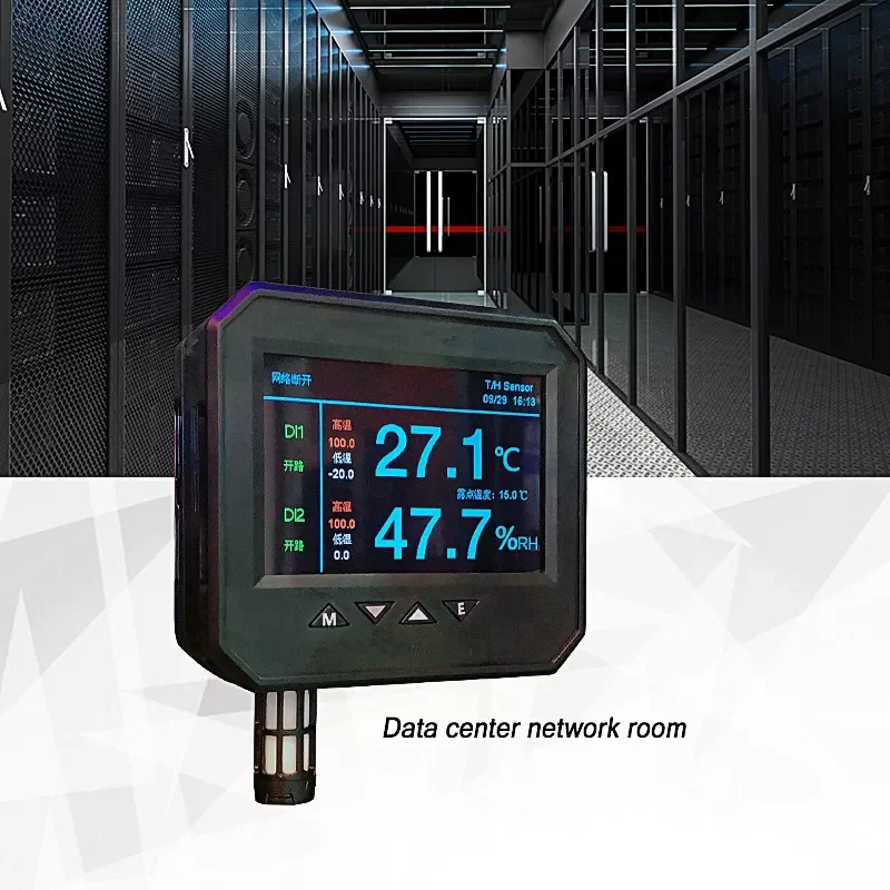 습도 및 온도 센서 poe 이더넷 RJ45 인터페이스 릴레이 출력 RS485 이더넷