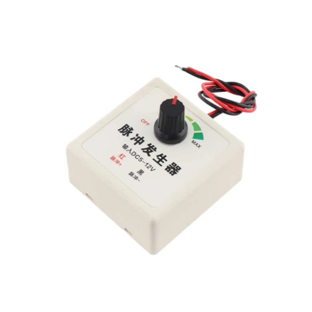 

Stepper Motor Pulse Signal Generator Pulse Speed Controller Pulse Driver 5V Output Coltage 0-20KHz Frequency Adjustable Module