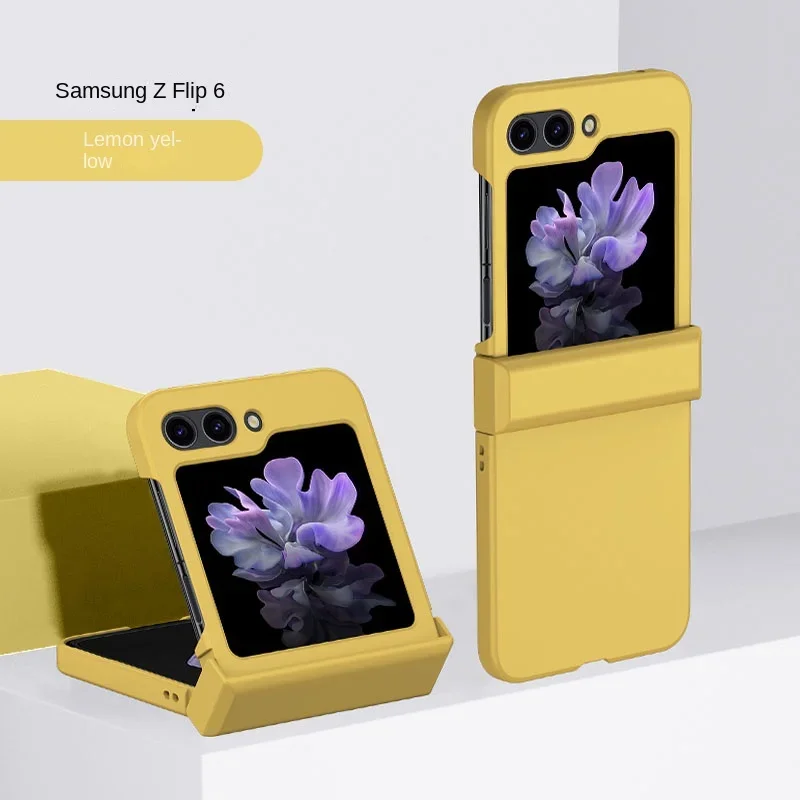Hartschalen-Handyhülle mit Hautgefühl für Samsung Galaxy Z Flip 8 7 6 5 4 3 Flip6 Flip5 Flip4 Flip7 Scharnierschutz Stoßfeste Abdeckung – Detail 18