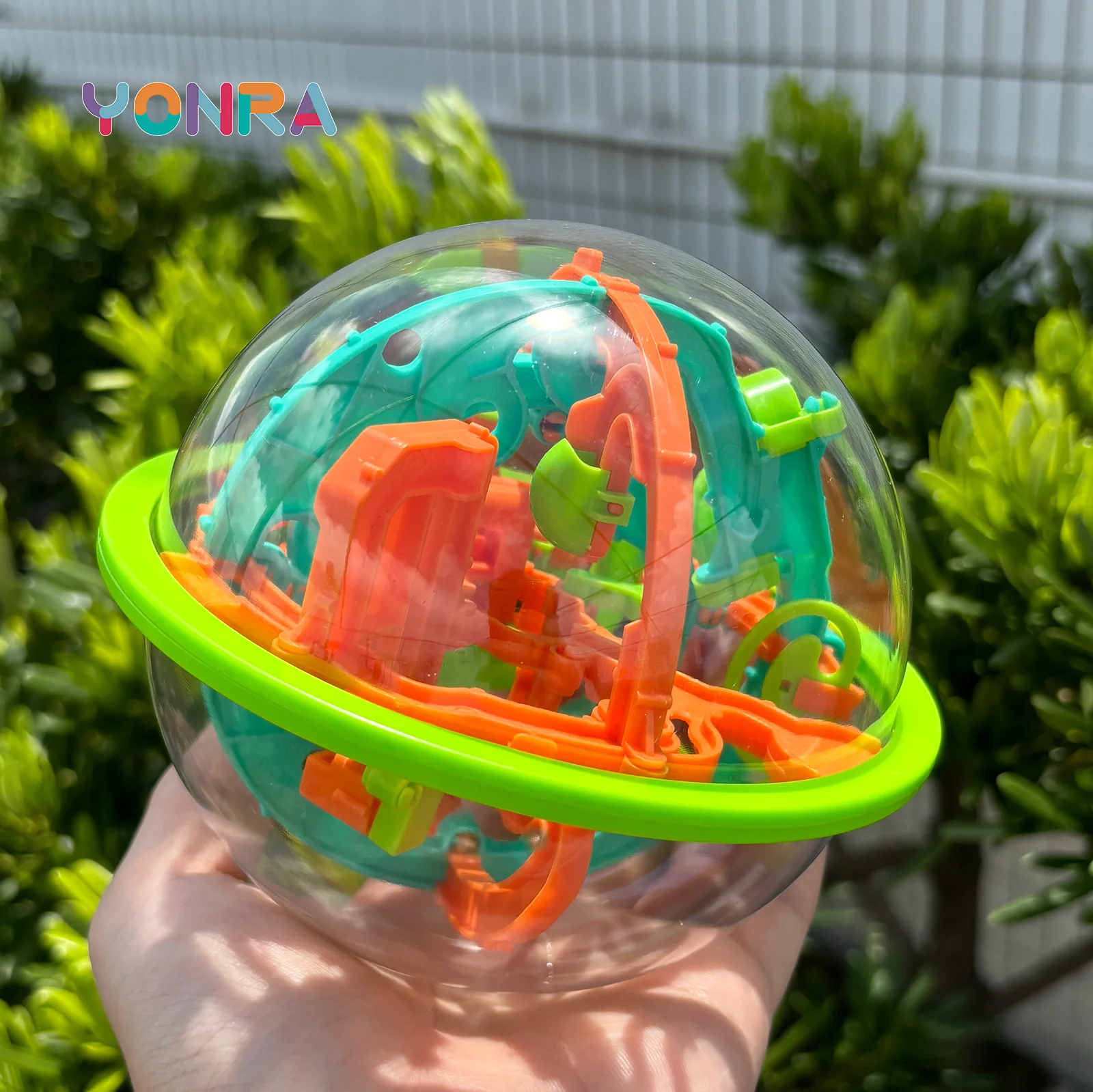 3D Puzzle Ball Brain Game Toys for Kids Steel Ball Track maze ball 3D Maze Game with 100 Obstacles Boys Girls Birthday Gifts