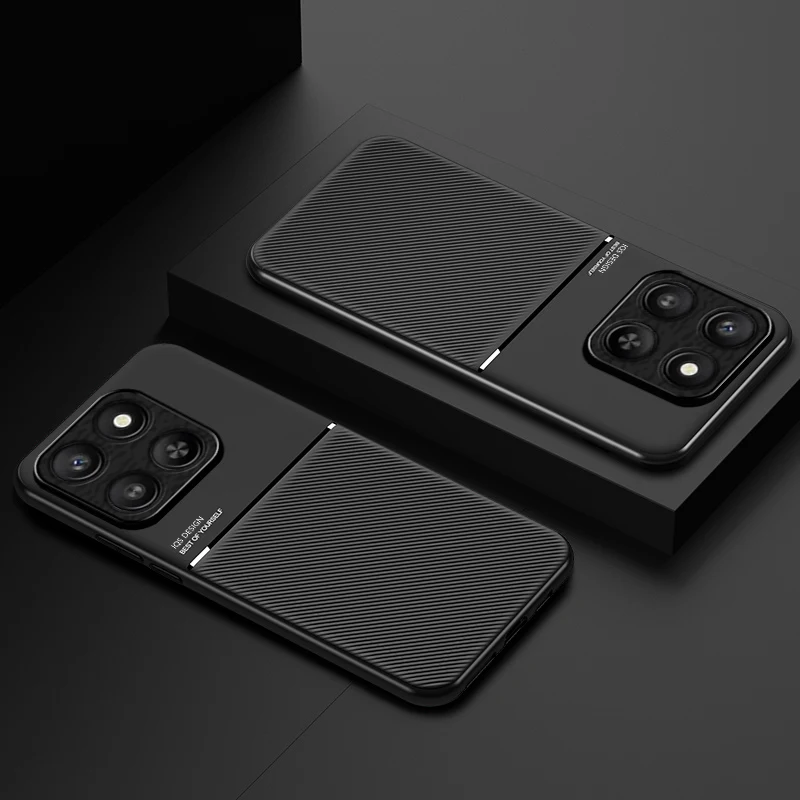 حافظة أصلية فاخرة مضادة للصدمات من EUCAGR لهاتف Honor 400 Smart X7D 4G 5G حافظة خلفية مغناطيسية لهاتف Honor X7D