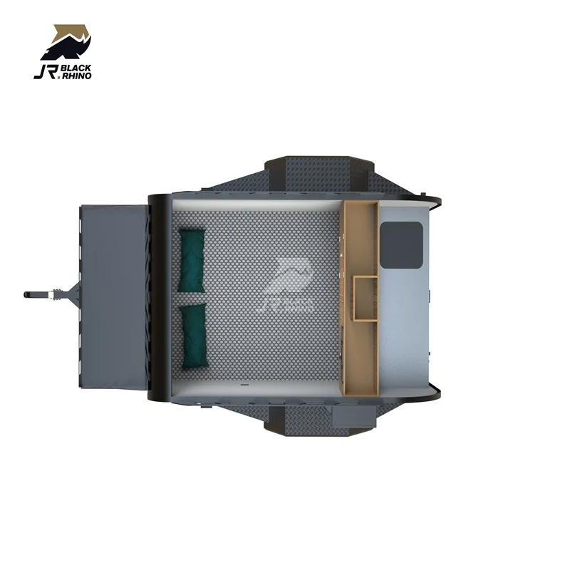 Bicicleta Camper remolque durmiente camioneta todoterreno Camping Rv caravana remolque todoterreno remolque Camper juguete Hauler Otr