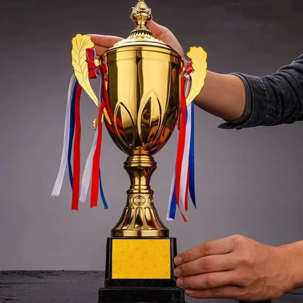 جوائز الذهب والفضة والبرونز الكأس الألعاب الرياضية نموذج معدني كأس جائزة صغيرة مع غطاء لعبة جائزة الفائز بالبطل