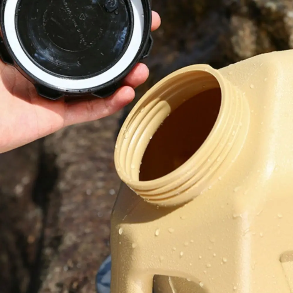 

12L Outdoor Drinking Bucket Large-Capacity Portable Water Storage Container Leak-proof PE Camping Water Tank Travel Supplies