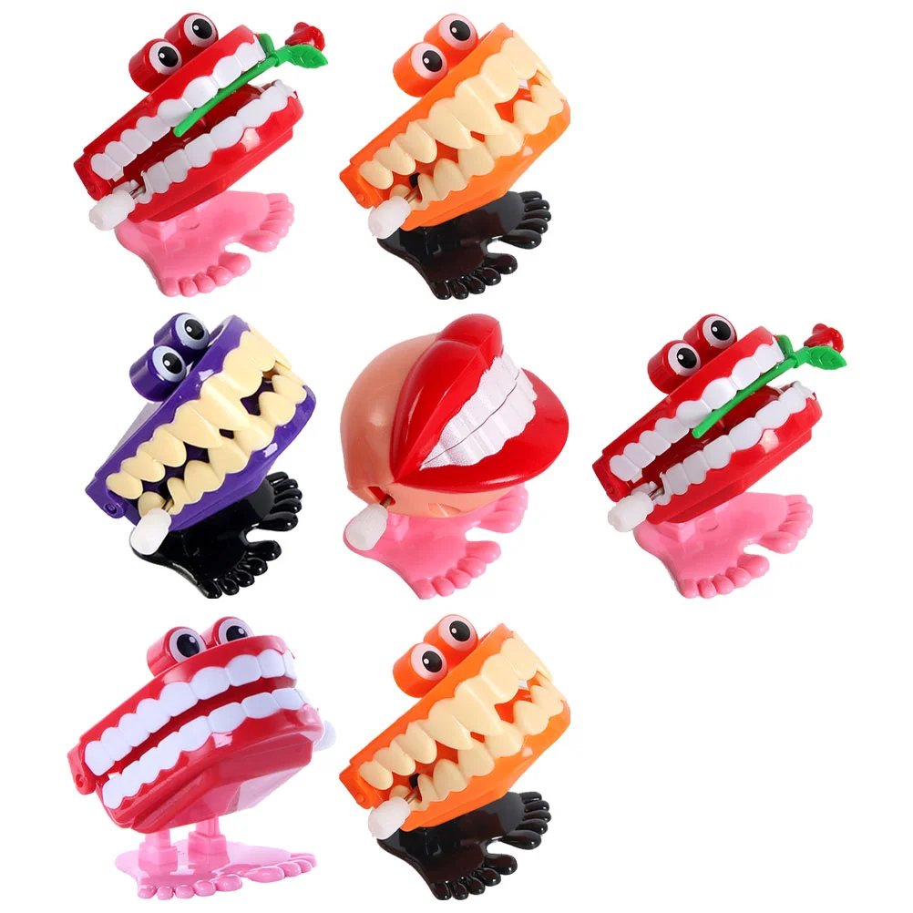 

Wind up Chatter Teeth Jumping Walking Funny Wind-up Child Adults