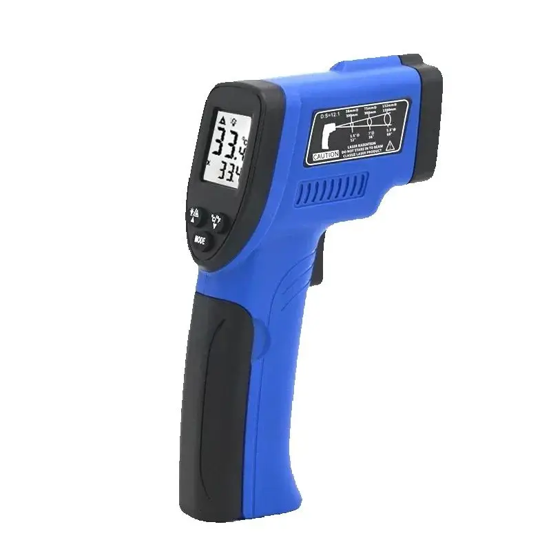 Digital Industrial Grade Infrared Laser Thermometer Non-contact Temperature  Thermometer Range -50-580 Degrees Celsius