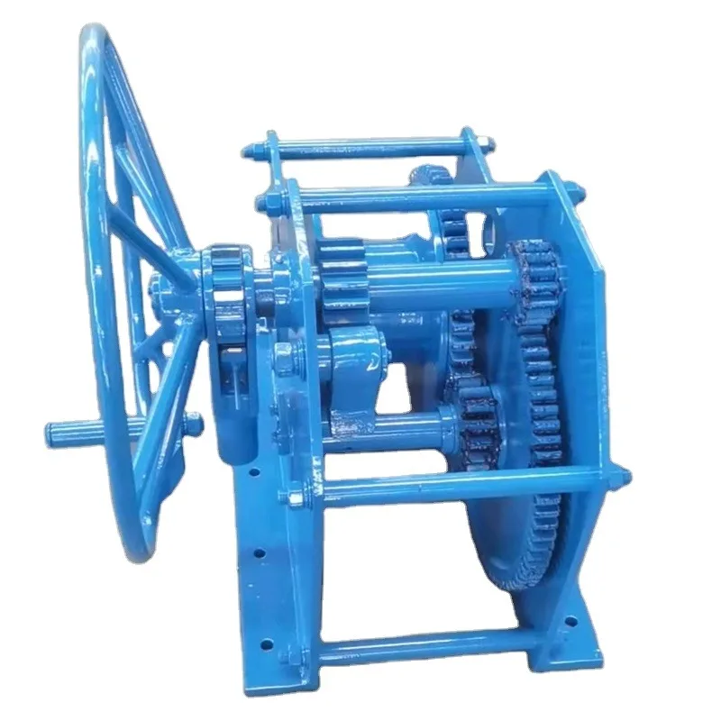 Customized capacity 2  3  5  10  15 tons  Manual hand-pulled winch Marine winch