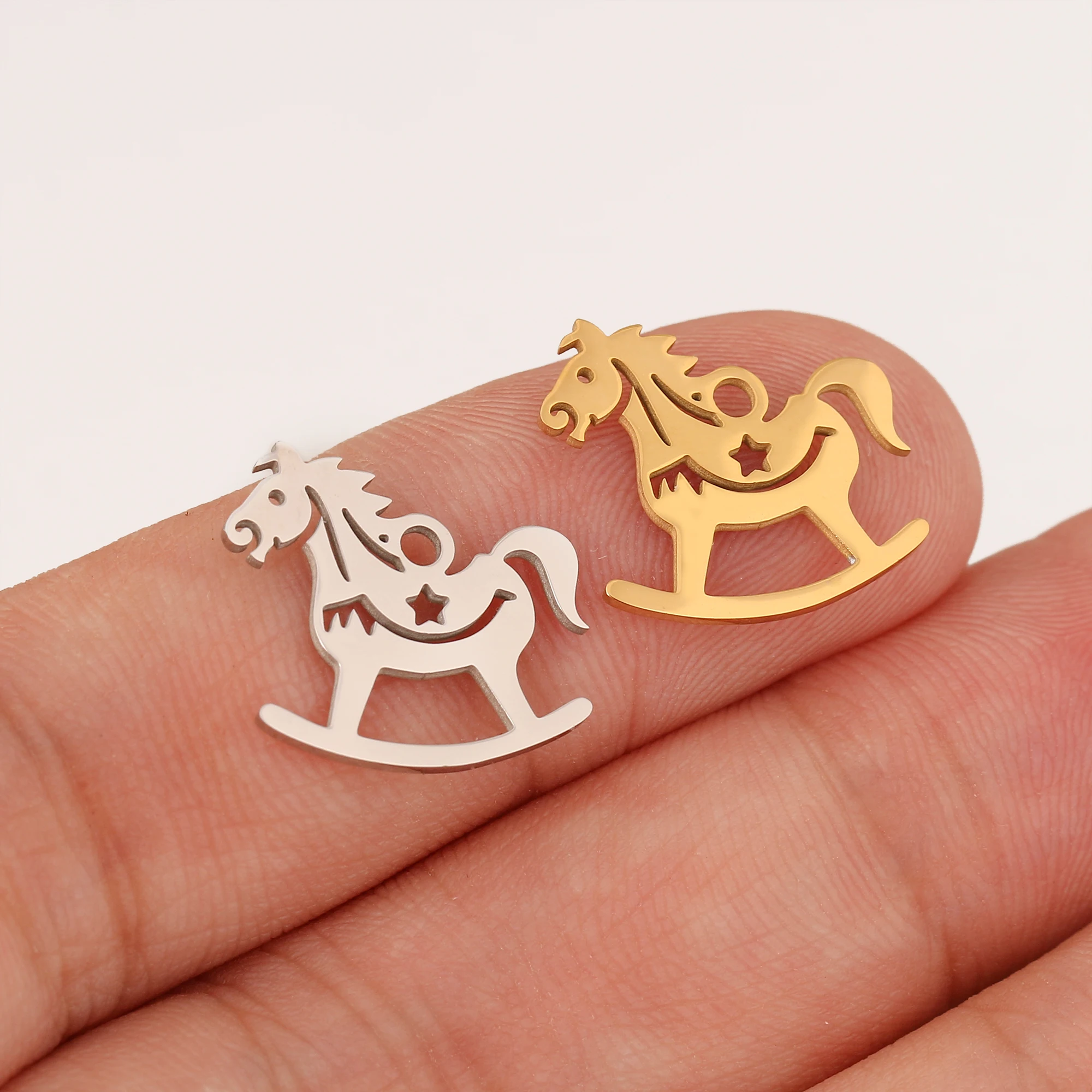 5 Stück Weihnachtsbaum/Süßigkeit Zuckerrohr/Schneemann/Weihnachtsmann Charm Edelstahl Stiefel Weihnachten Anhänger DIY Halskette Armband Schmuckherstellung – Detail 13