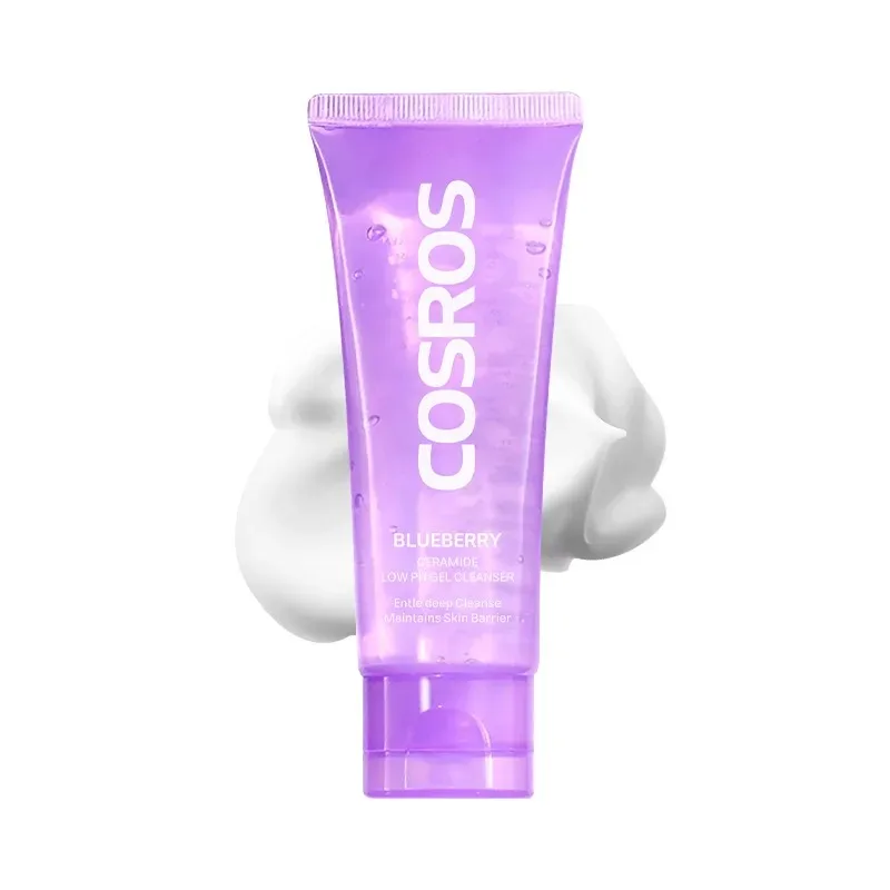 80g 블루베리 세라마이드 클렌징 젤 딥 클린 젠틀 오일 컨트롤 수분 공급 페이스 워시