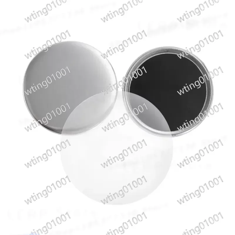 100Pcs 58mm Magnet Refrigerator Badge Pin Button Maker Parts DIY Badge Button Pins for Art Crafts Making Fridge Badges Set