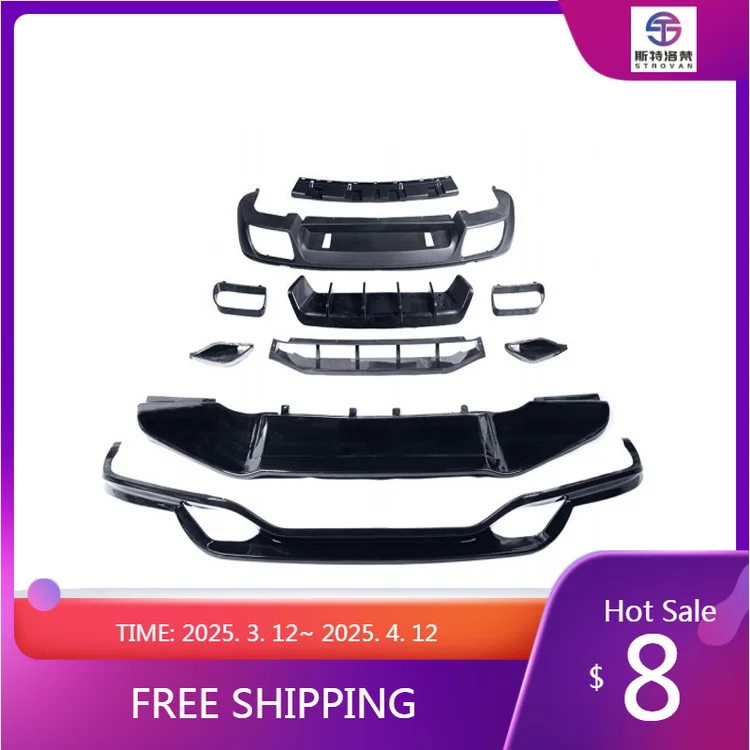 

High Quality 9Y0 9Y0.1 9YA TKT Style Bodykit Front Bumper Rear Diffusers Body Kits for PorscheS 958 958.1 2011-2014