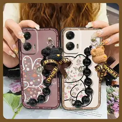 phone case Waterproof Phone Case For MOTO G Stylus 5G 2024 Skin-friendly feel soft case protective case cute Cartoon