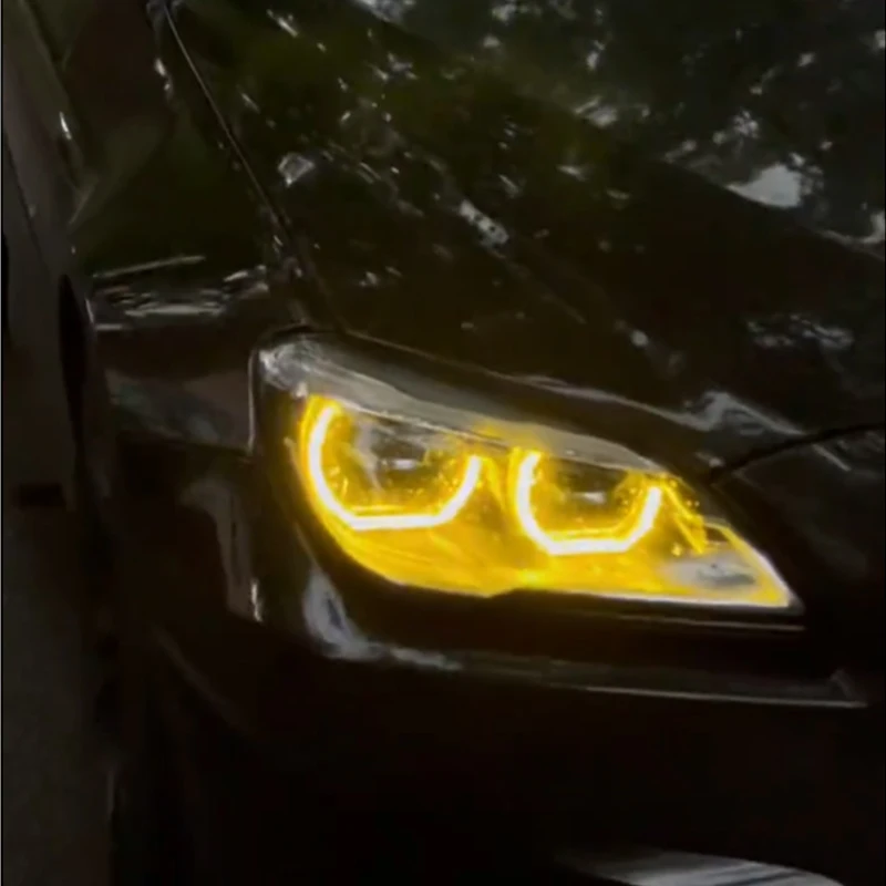 

For F06 F12 F13 6 Series Yellow Daytime Running Light Lemon Yellow LED Panel