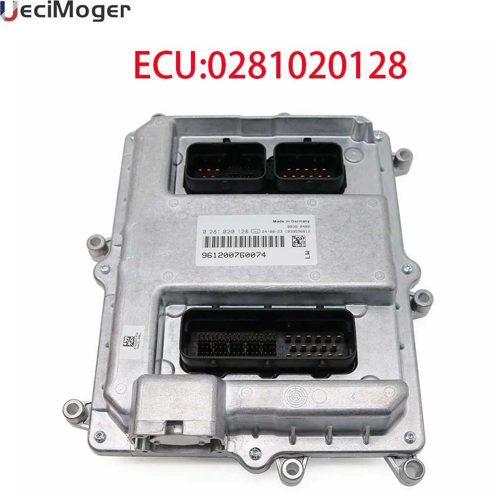 New engine ECU Computer Board Electronic Control Unit compatible with For  JAC Navistar 0281020128 961200760074