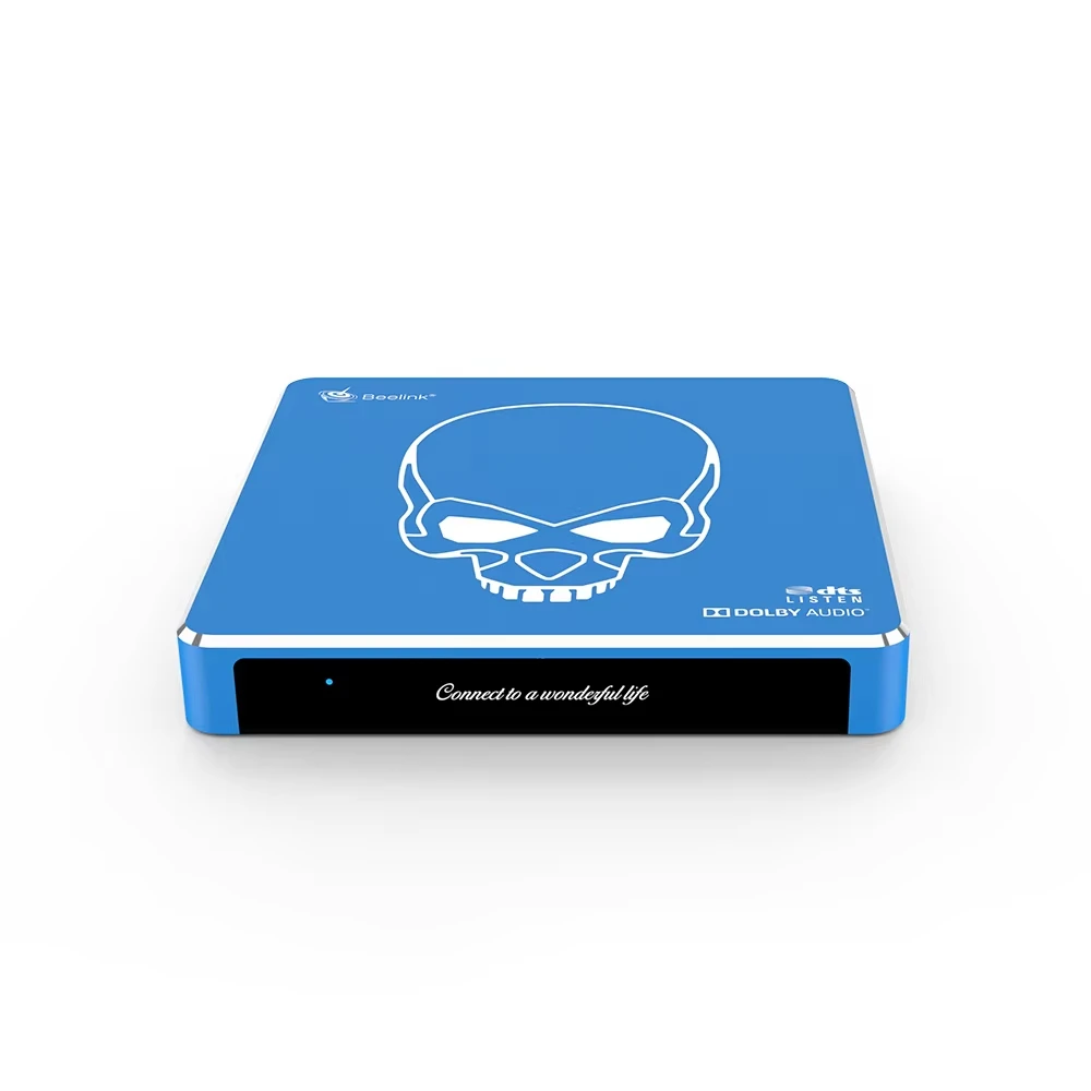GT King Pro TV Box Box Bee-link 4GB/64GB WIFI 6 Core Voice Remote