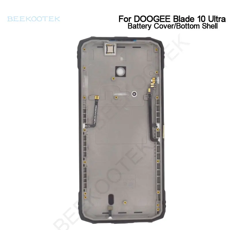 Original DOOGEE Blade 10 Ultra Battery Cover Bottom Shell Receiver Fingerprint Cable Flex FPC For DOOGEE Blade 10 Ultra Phone