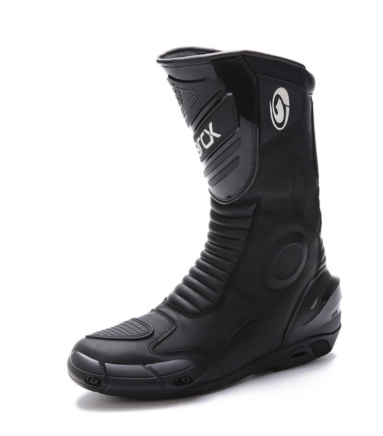 2025 ARCX L60582 Hot Sale Full-grain Leather ESA CE Ankle Protector Included Motorcycle Boots For Men