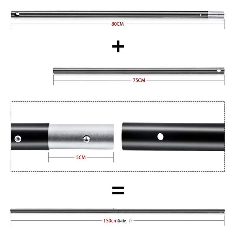 Fusitu 사진 스튜디오 배경 스탠드, 사진 비디오 스튜디오 배경 스탠드, 배경 지지대 키트, 풍경 선반 프레임 조명 키트