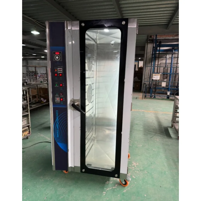 16-Tray Convection Oven for Home Restaurant Bakery Use Energy Efficient 220V Automatic Bread Pizza Cake Baking