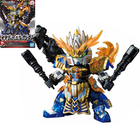 Bandai Genuine BB SD Gundam World Sangoku Soketsuden Taishi Ci Duel Gunpla Assembly Model Kit Action Anime Figures For Children