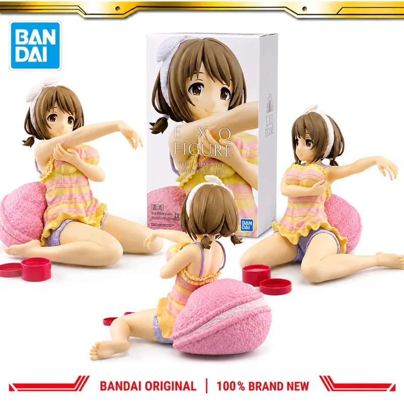 In Stock Bandai Original Banpresto The Idolm Ster Mimura Kanako Action Figure Model Doll Brand New Boxed Anime Characters Toys