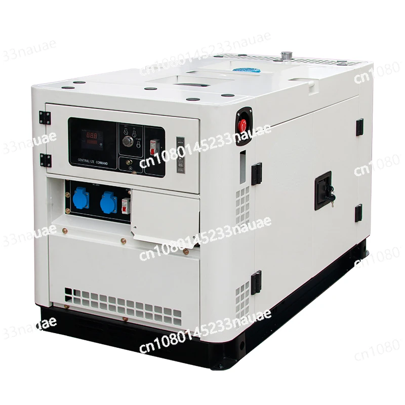 Customized Diesel Double Cylinder 10/12/15/20kW Generator Mute Water Cooling Single Three-Phase 220380V KW Small Air Cooling