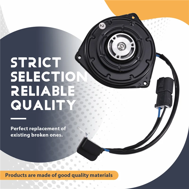 

Car Radiator Cooling Fan Motor 38616-PWA-J01 For Honda Fit Civic CR-V 2003-2012 38616PWAJ01