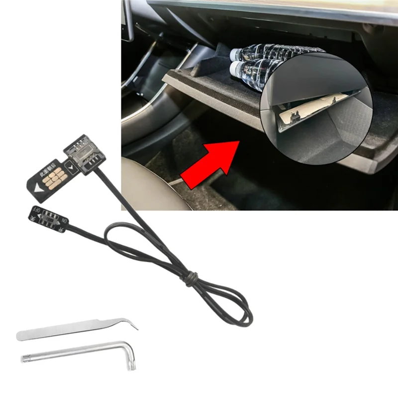 

Car External SIM Card Extension Cable SIM Card Positioning Disabler GPS Disabler For Tesla Model 3 Y