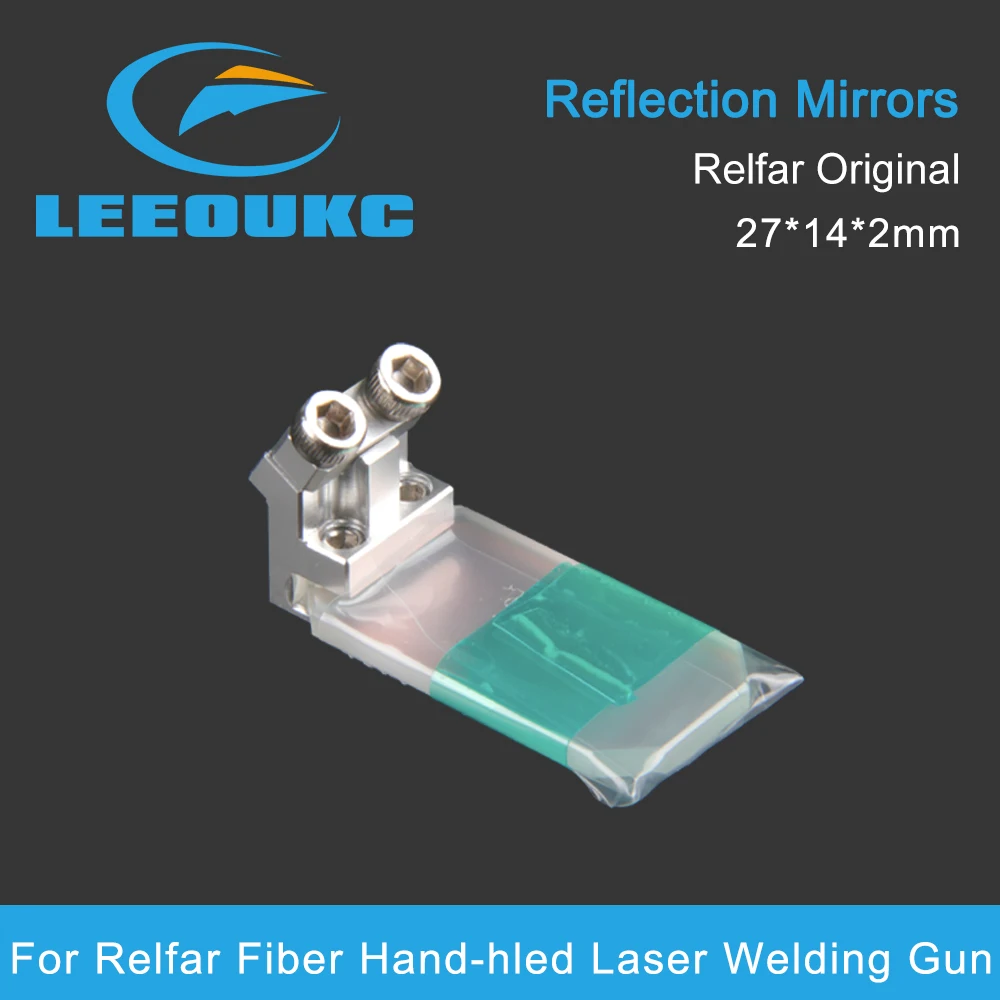 

Оригинальные лазерные отражающие зеркала LEEOUKC Relfar 27x14x2 мм, отражающая линза для ручных волоконных лазерных сварочных аппаратов Relfar