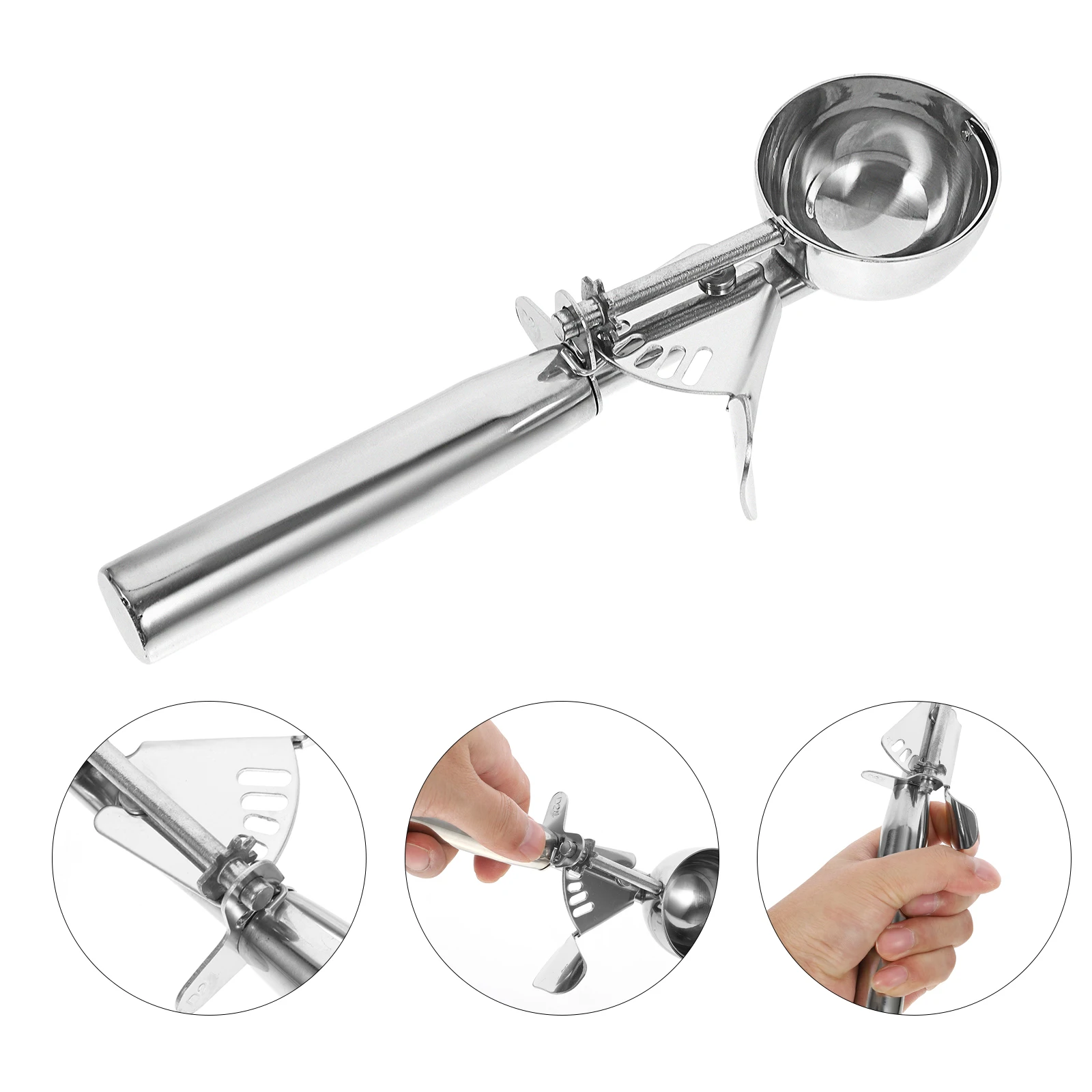 

ice cream spoon ice cream scoop ice cream scooper stainless steel ice cream scoop cookie scoop