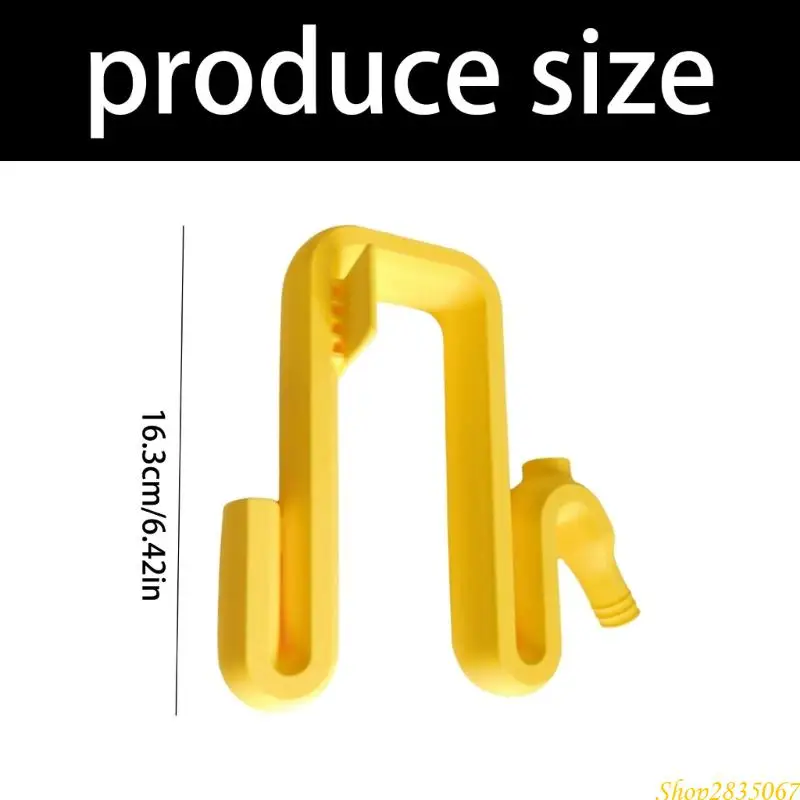 Suporte mangueira inundação para balde chuva não perfura calha para drenos, armazenamento cada, ensina 831F