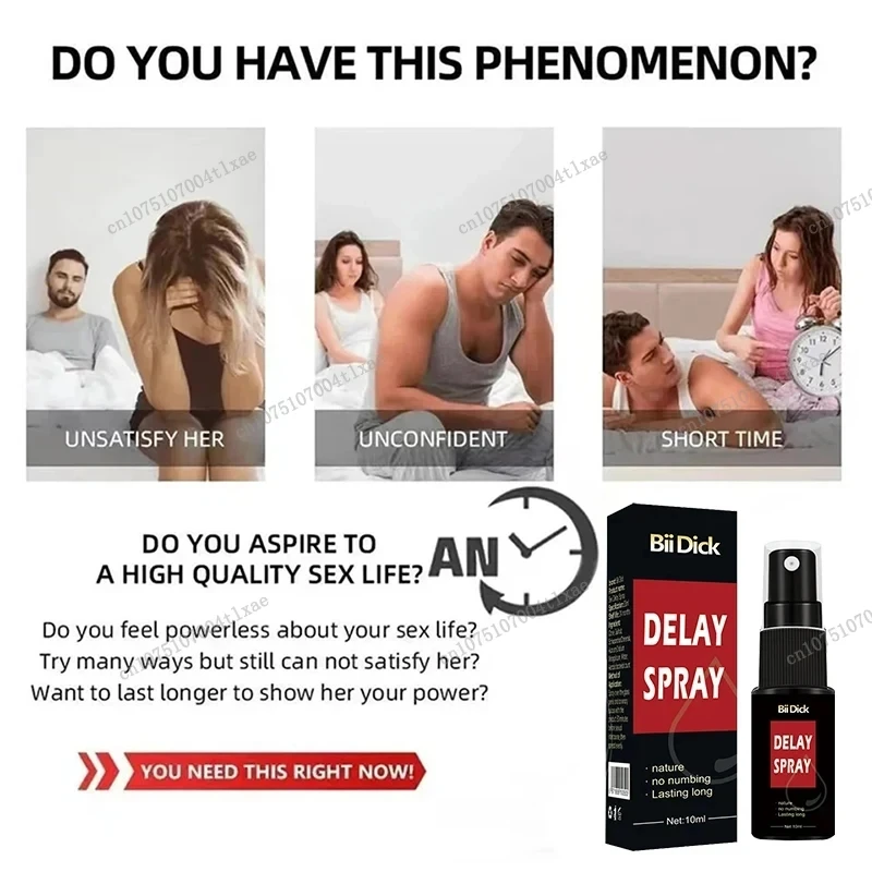 Men\'s Delay Time Spray 60 Minutes Without Any Side Effects