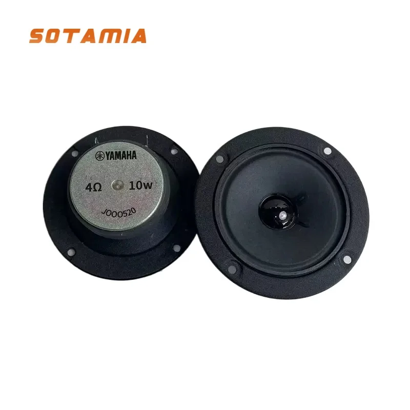 

SOTAMIA 2Pcs 4 Inch Tweeter Speaker 99MM 4 Ohm 10W HIFI Tweeter KTV Audio Treble Speaker Home Theater Loudspeaker for Yamaha