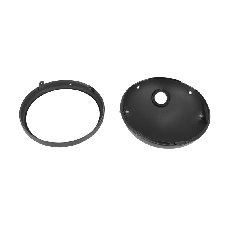 

Universall 4X Motorcycle Headlight Base 7-Inch Retro Motorcycle Modified Headlight Base LED Headlight Shell Base