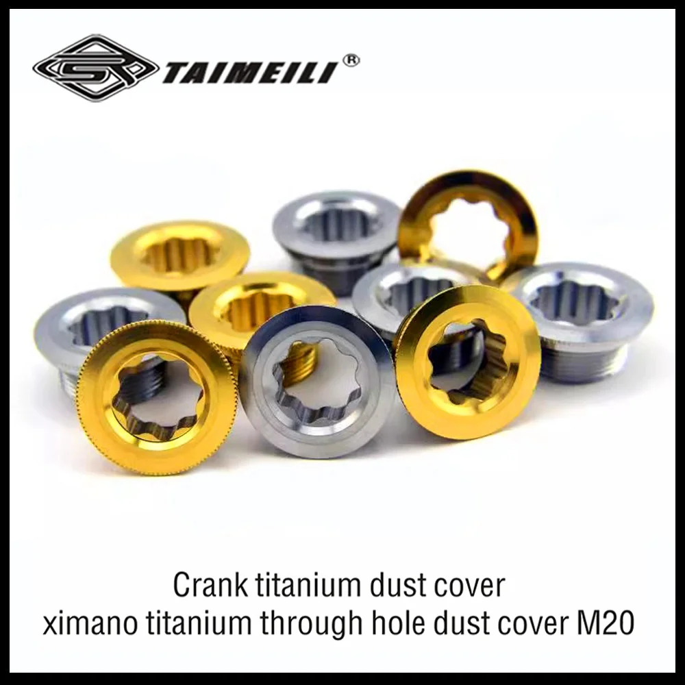 Titanium alloy GR5 mountain bike pedal crank screw M20  XT multiple colors