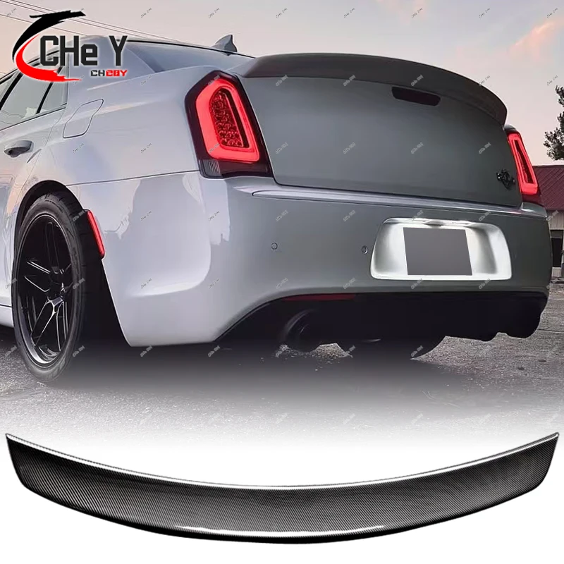 For Chrysler 300 300c 300s 2011 12 13 14 15 16 17 18 Rear Trunk Spoiler High Quality ABS Wing Car Exterior Tuning Accessories