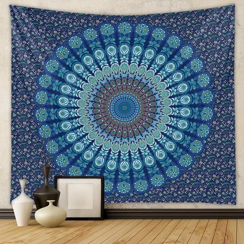 Mandala Hanging Cloth Background Wall Hanging Cloth Background Cloth Ins Style Hanging Home Mandala Tapestry