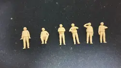 miniature model /72 modern u s tank soldiers 6pcs/set