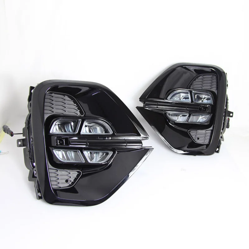 

LED DRL Daytime Running Light for Sportage 2018-2020 KX5, 4-Eye Fog Light US/Korea Version