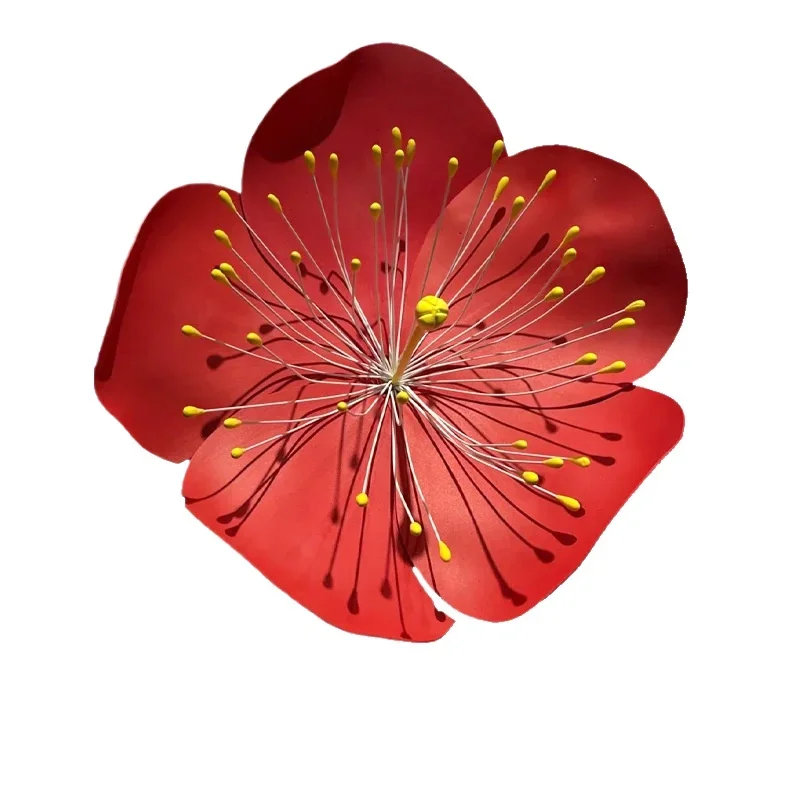 

Large eva plum blossom waterfall outdoor giant decoration simulated flower ornament Internet celebrities with the