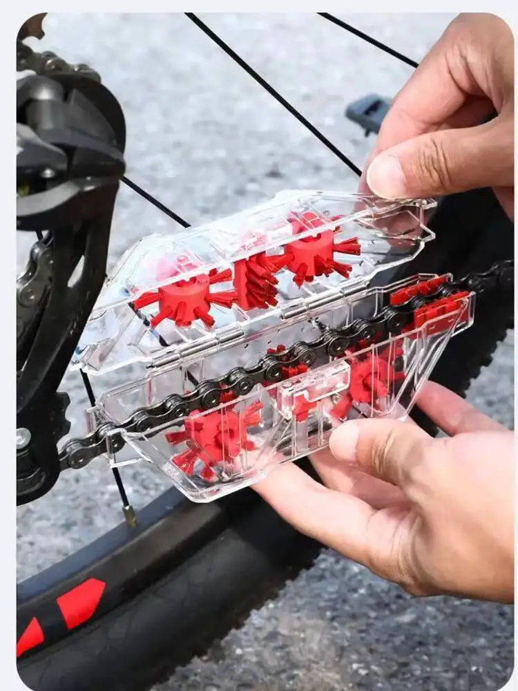 AliExpress ESLNF Multi Function Bike Wheel Wash Tool Cleaning Brushes Set Bicycle Chain Cleaner
