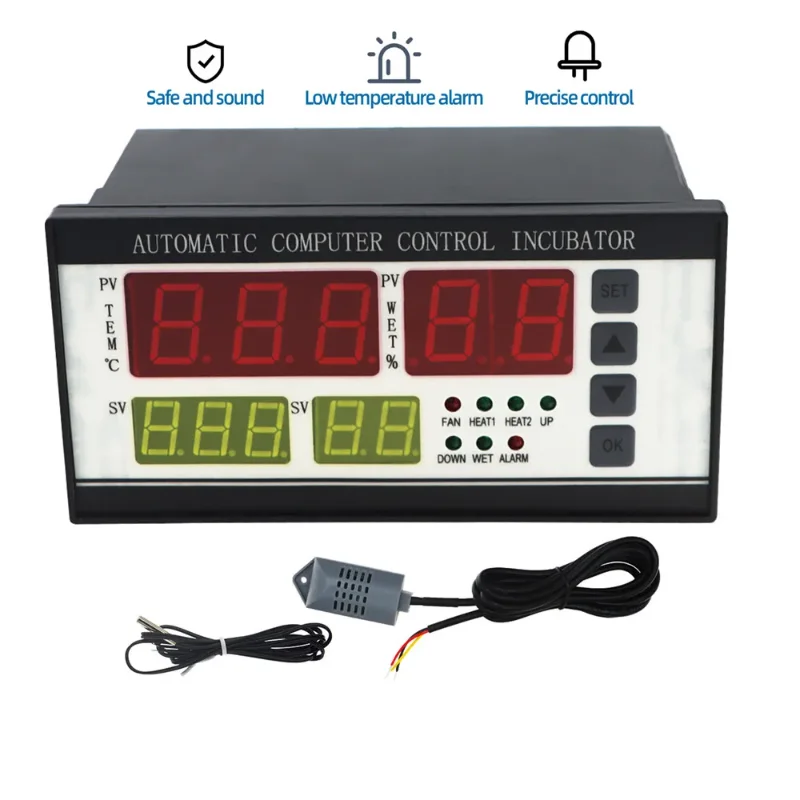 

XM-18 Mini Egg Incubator Digital Automatic Thermostat Controller Egg Incubator Control System Hatchery Machine