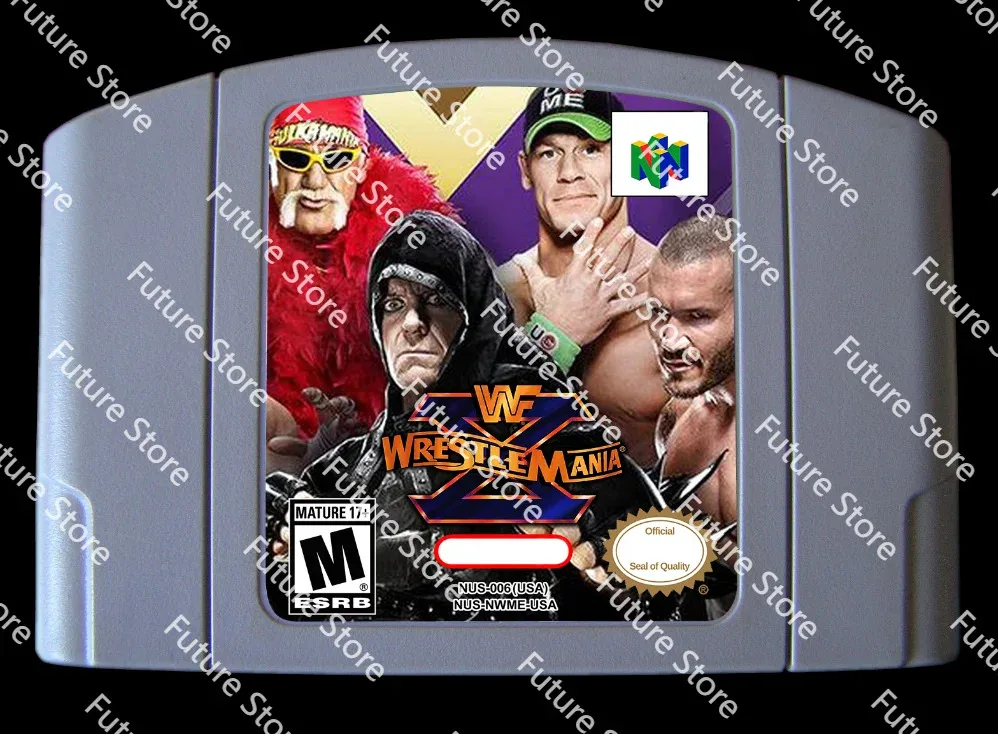 

64-битные игры ** WF Wrestle Mania X (английская версия для США!! )